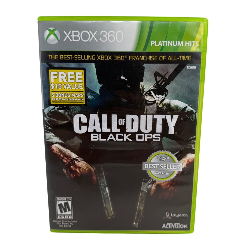 Xbox 360 - Call of Duty Black Ops - CIB - Tested/Works - Picture 1 of 4